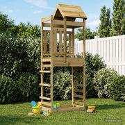 Torre da Gioco Marrone Legno Impregnato Solido 3417207