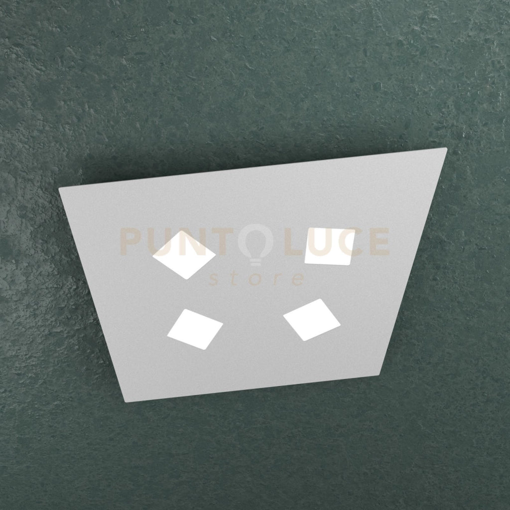 NOTE APPLIQUE-PLAFONIERA 4 LUCI GRIGIO 1140-4-GR
