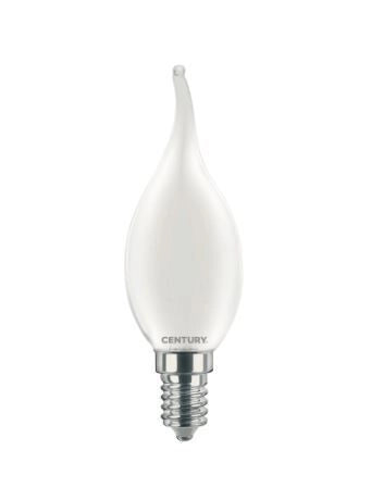 Century Lampadina Led Saten Fiamma E14 4W 470lm 4000k