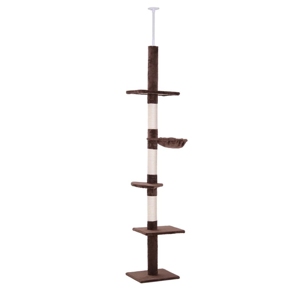 Albero per Gatti ¨C Minimal ¨C Marrone 230-260 cm