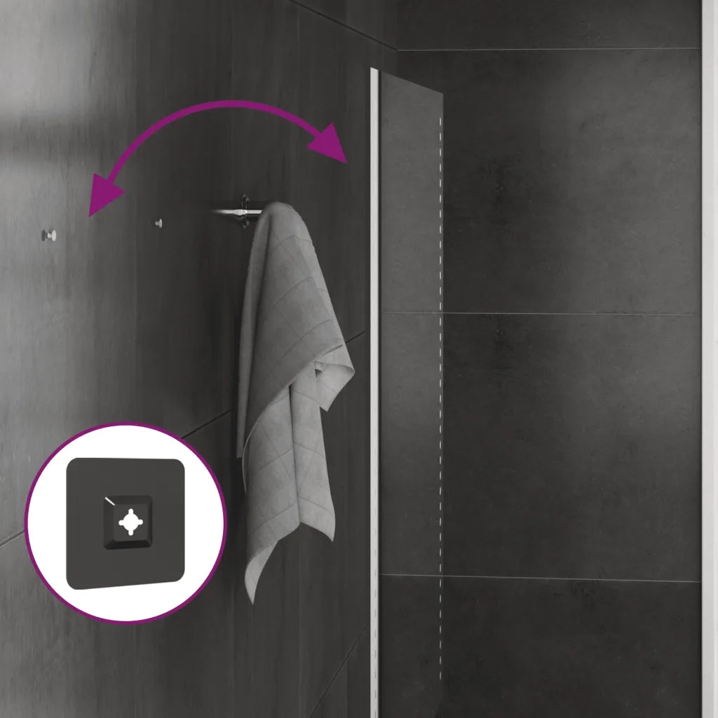 Specchio da Bagno con Luci LED 50x100 cm 3154056