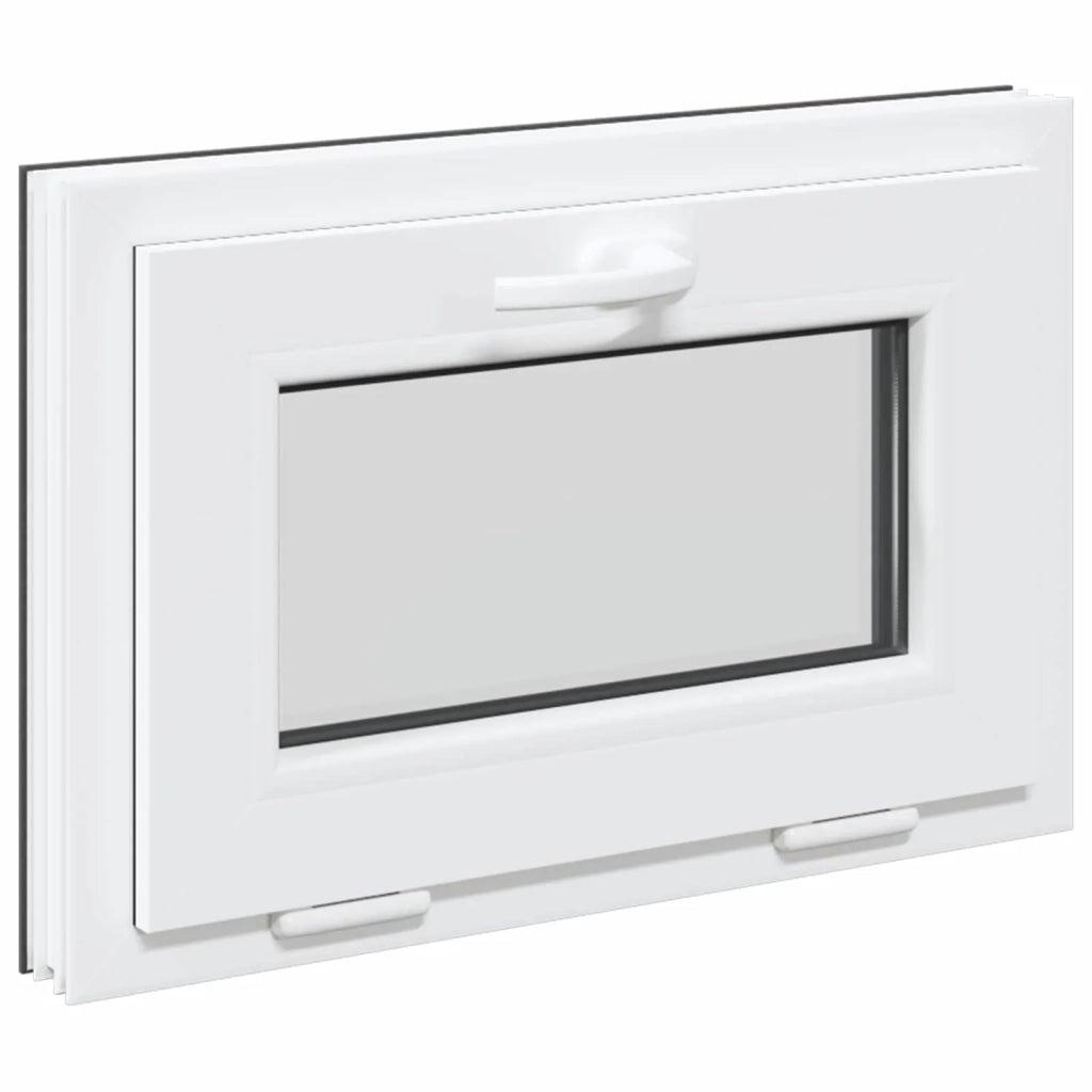 Finestra per Soffitta RISOR 60 x 40 cm PVC e Vetro Antracite 42047304