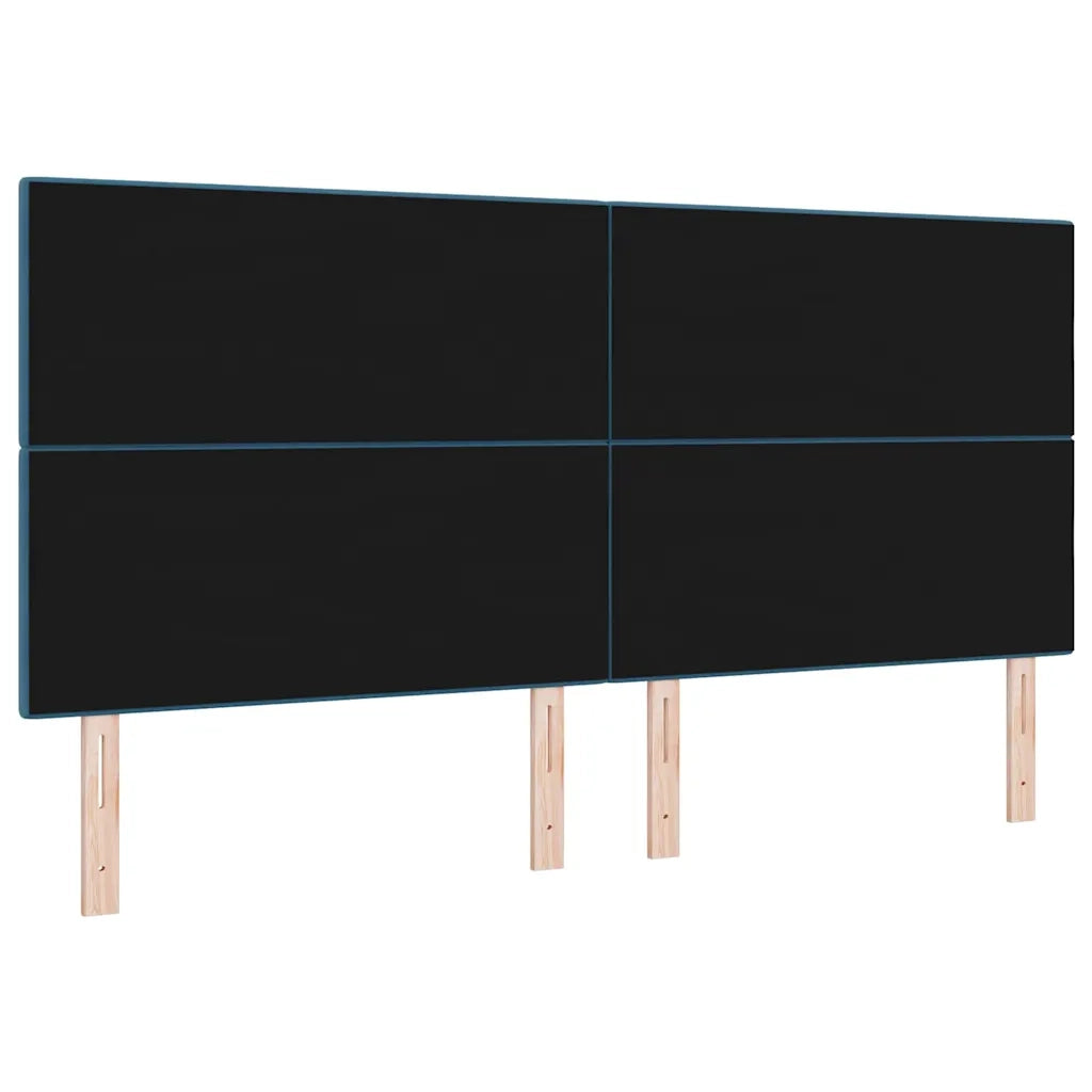 Testiera | Testata Blu Scuro 200 cm Velluto