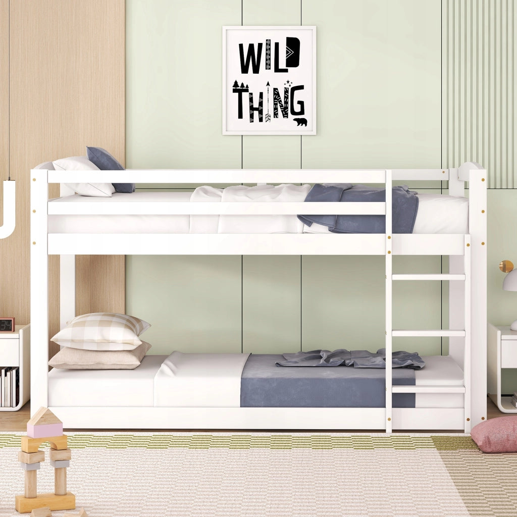 Letto a castello per bambini - Xylo - 90x200 - Bianco