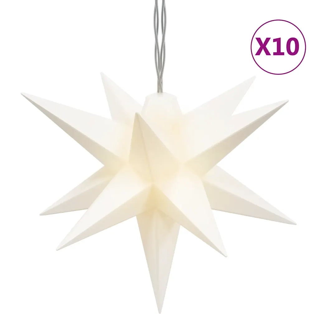 Luci di Natale 10 LED Bianche 10 cm CFW7748615