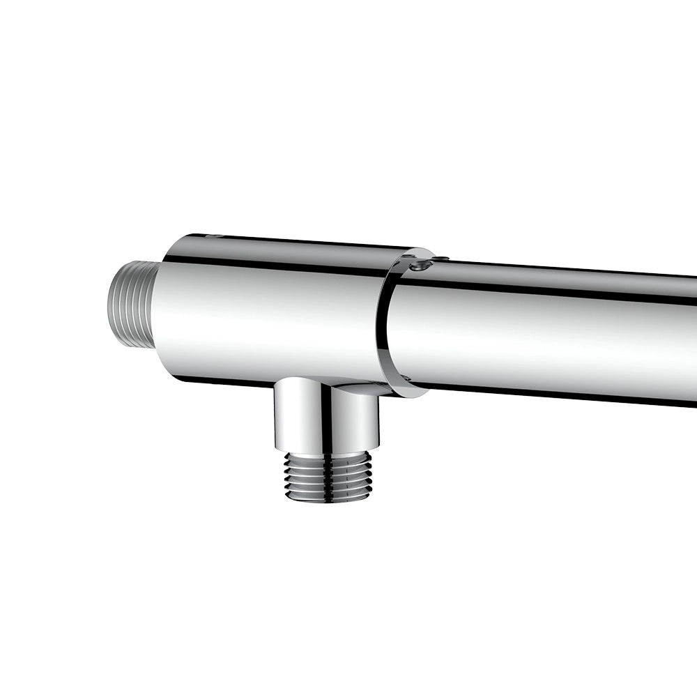 Braccio doccia da 40 cm con deviatore