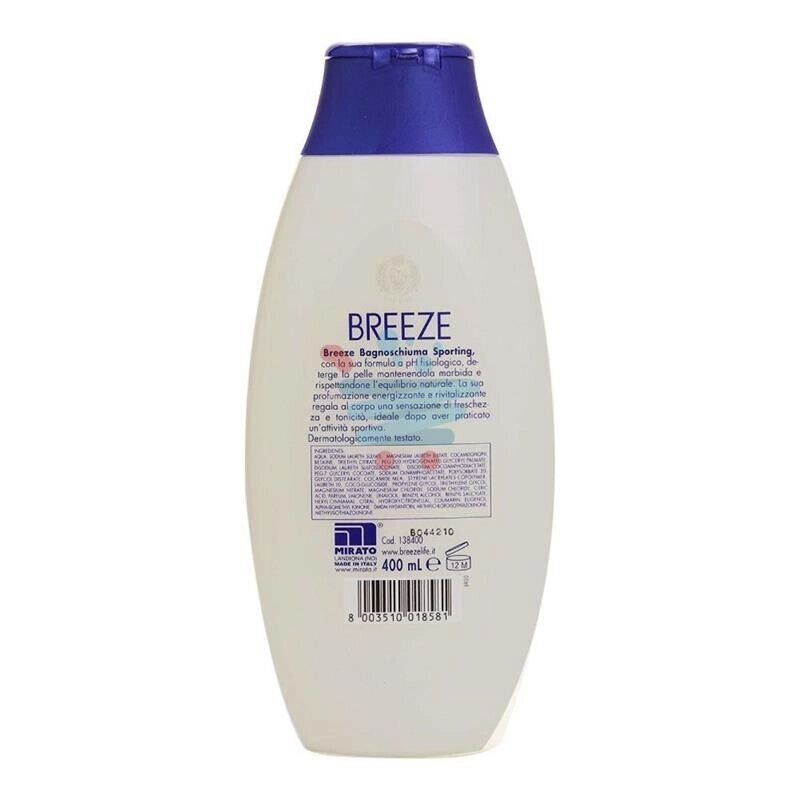 BREEZE BAGNO DOCCIA ENERGIZZANTE 400ML SPORTING