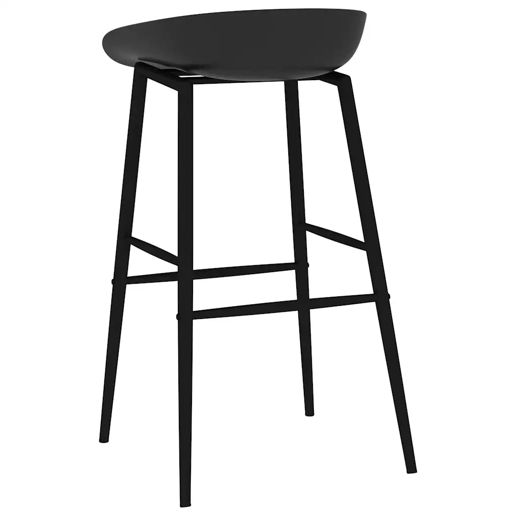 Set da Bar 5 pz Bianco e Nero 3057437