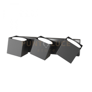 ROTATION APPLIQUE 3 LUCI GRIGIO ANTRACITE 1160-3-GA