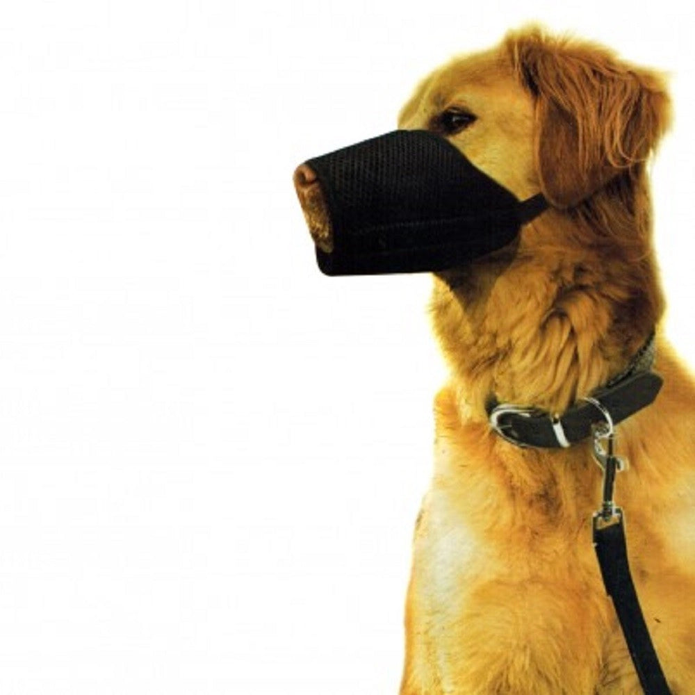 Trade Shop - Museruola Regolabile In Nylon Nobleza Lavabile Per Sicurezza Muzzle Dog -