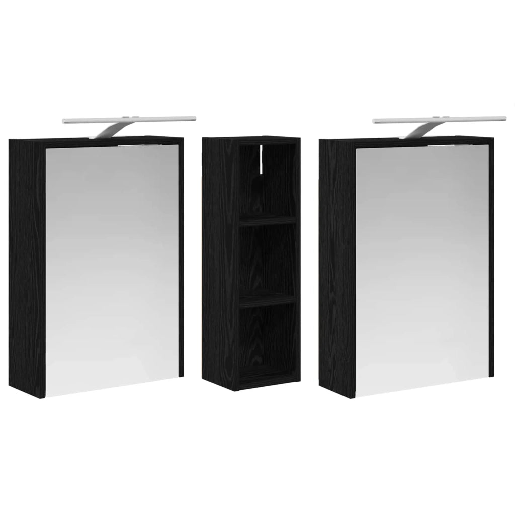 Set di Armadi da Bagno 3 pcs 106 x 16 x 62,5 cm 3403801