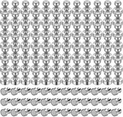 120 pezzi di magneti forti, 12 x 16 mm piccoli magneti per lavagne, magneti neodimio, mini magneti extra forti, gancio magnetico rotondo, magneti per lavagna, magneti per lavagna del frigorifero