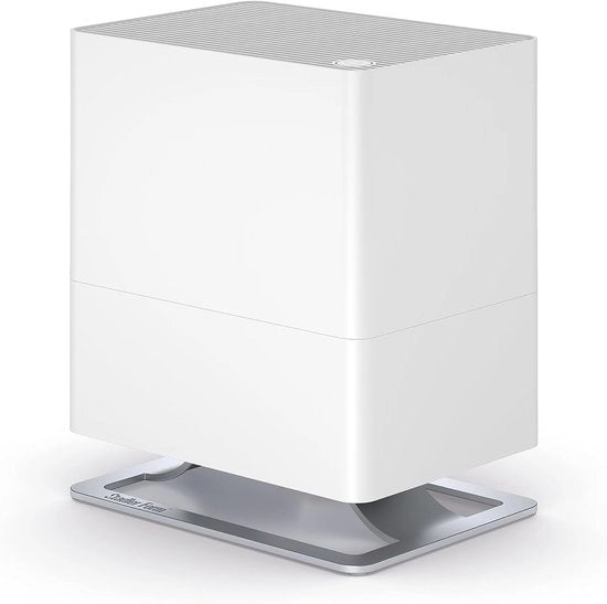 Riduttore di Umidità per Camere fino a 30 m² - Apparecchio di Vaporizzazione Silenzioso con Spegnimento Automatico e LED Dimmabili - Bianco