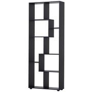 Libreria Moderna Stretto ¨C Minimal ¨C 70x24x178 cm Nero