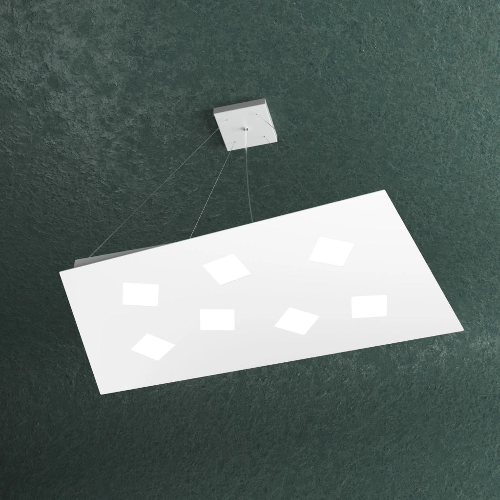 NOTE SOSPENSIONE 7 LUCI BIANCO 1140-S7-BI