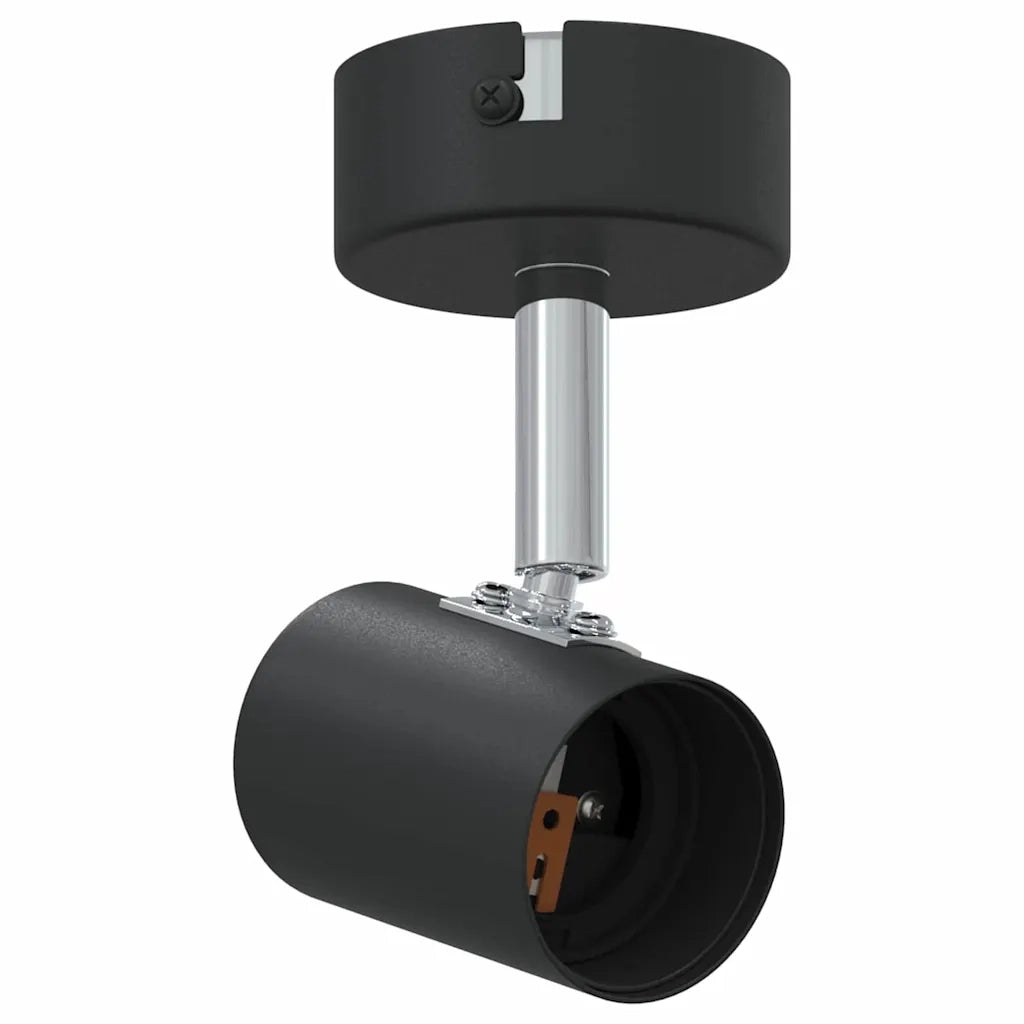 Faretto da soffitto Nero 6,5 x 6 x 11,5 cm Metallo 4108176
