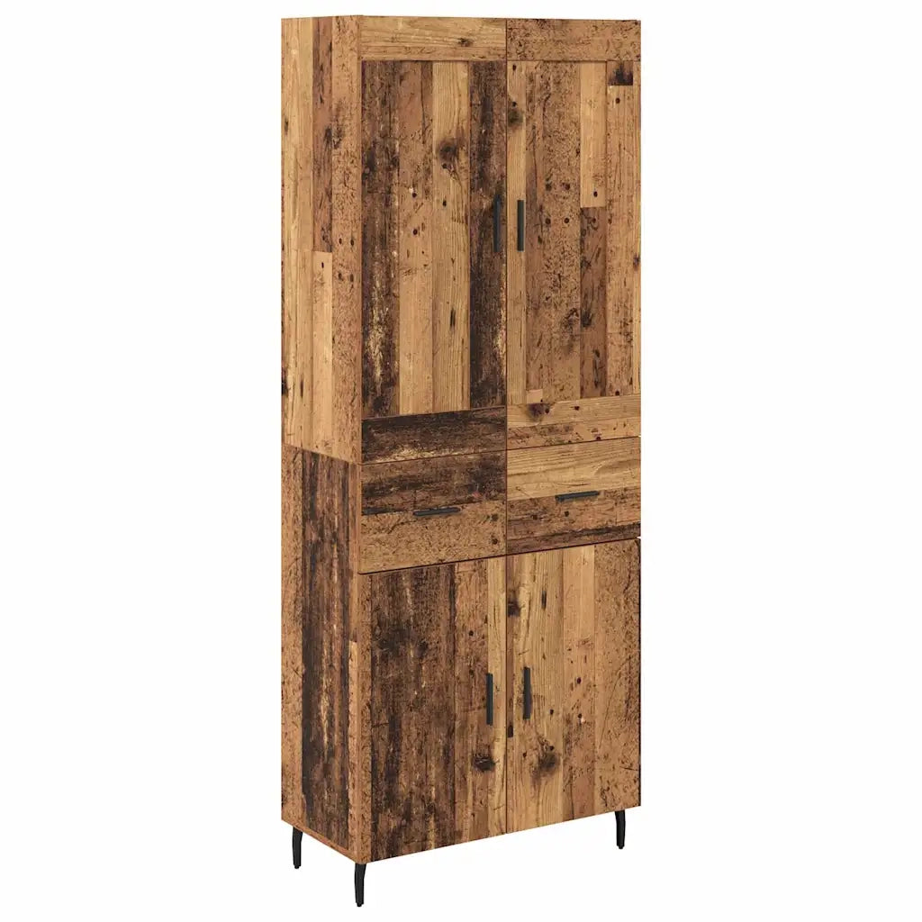 Credenza con cassetto 2 pcs Legno vecchio Legno multistrato 3415793