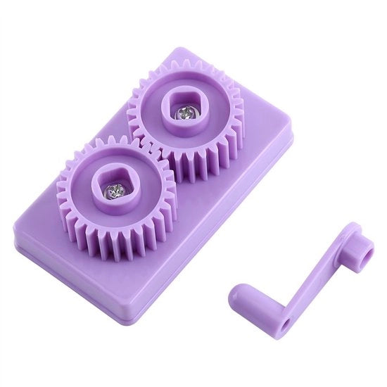 Strumento per Quilling a forma di Tang - Blu - Materiale Plastico - 7x4x4.5cm