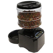 Trade Shop - Ciotola Distributore Automatico Elettrico Dispenser 5.5l Dieta Cibo Gatto Cane -