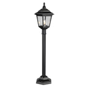Paletto luminoso esterno nero E27 60W Kerry Elstead