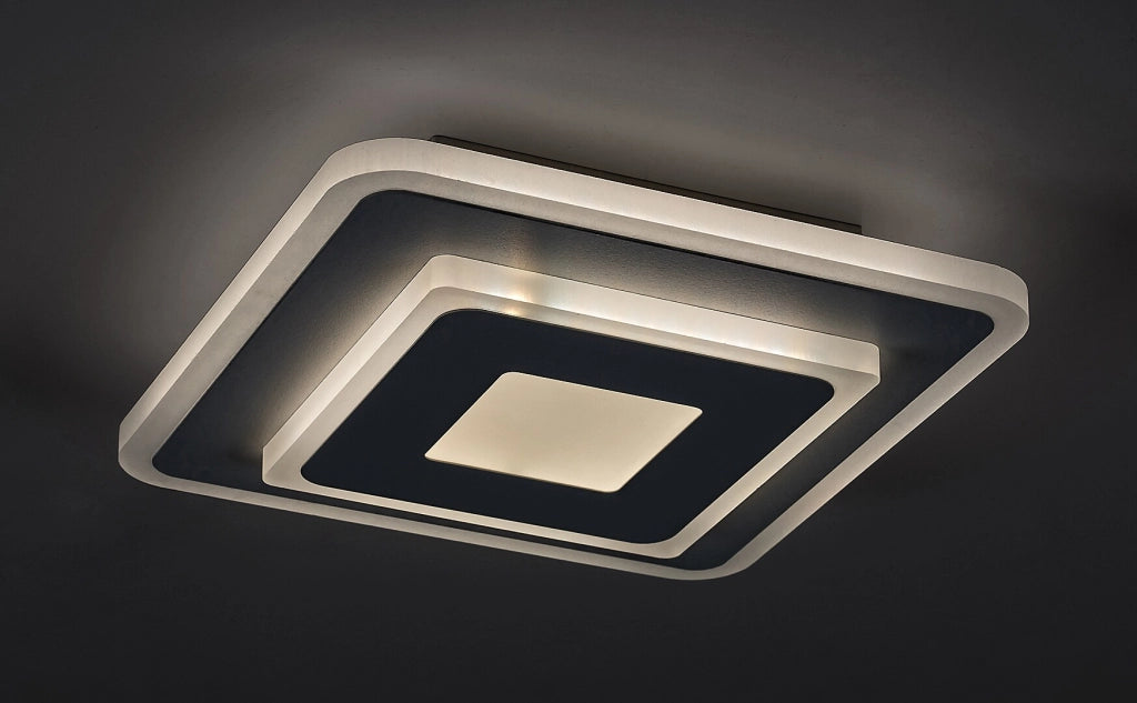 Plafoniera LED quadrata 20cm 12W CCT bianca Rabalux