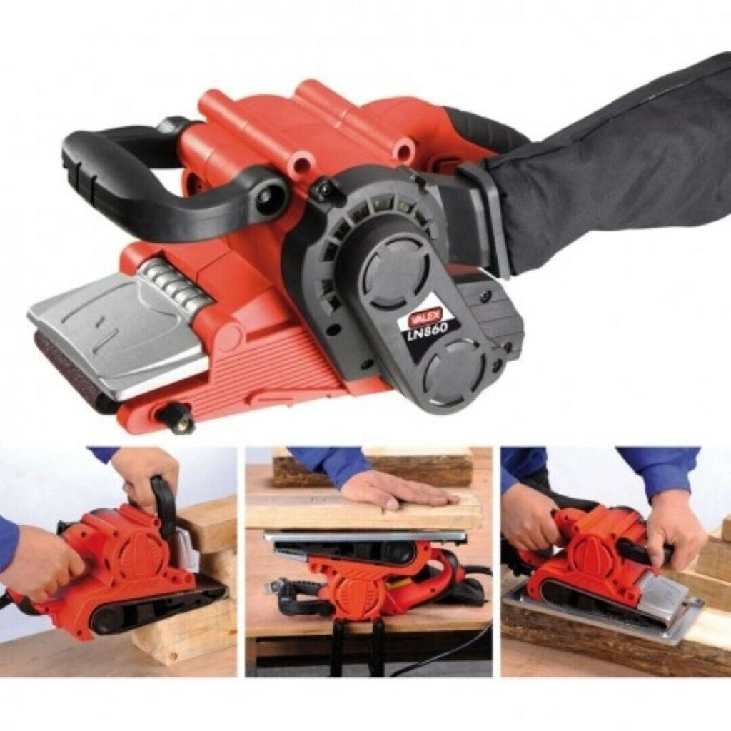 Levigatrice A Nastro Elettrica Valex 800W Mm 75X457 - Valex