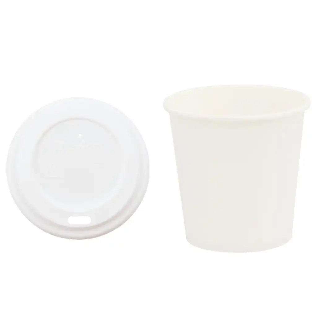 Tazze da Caffè in Carta con Coperchi 1000 pz 4oz 100 ml 3325215