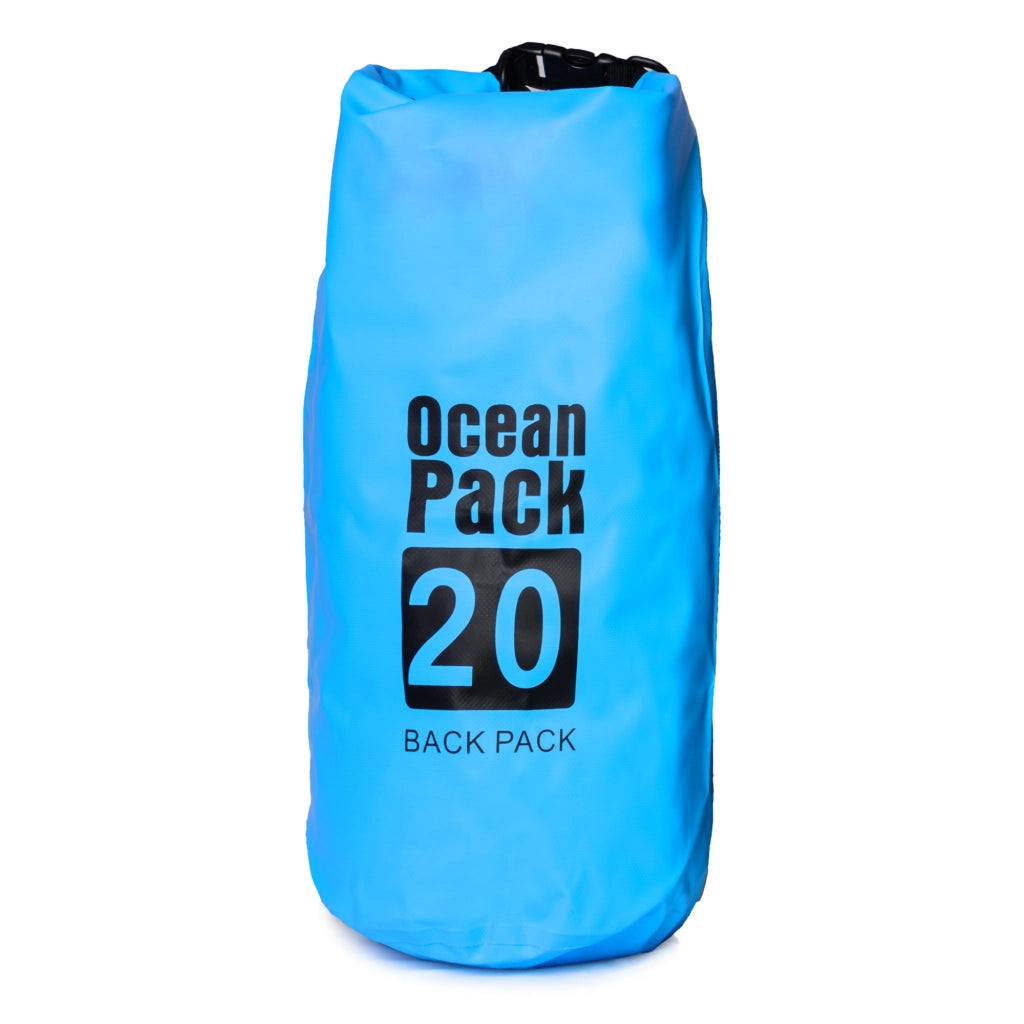 Semiha, Borsa Impermeabile Capacità 20 lt, blu