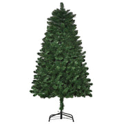 Albero di Natale Artificiale 150 cm Verde con Base Pieghevole ¨C Minimal ¨C 150 cm