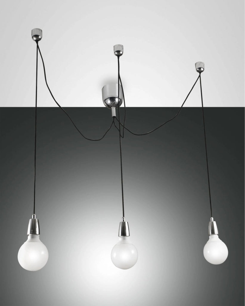 BLOG  SOSPENSIONE CROMO 3 LUCI 3473-47-138