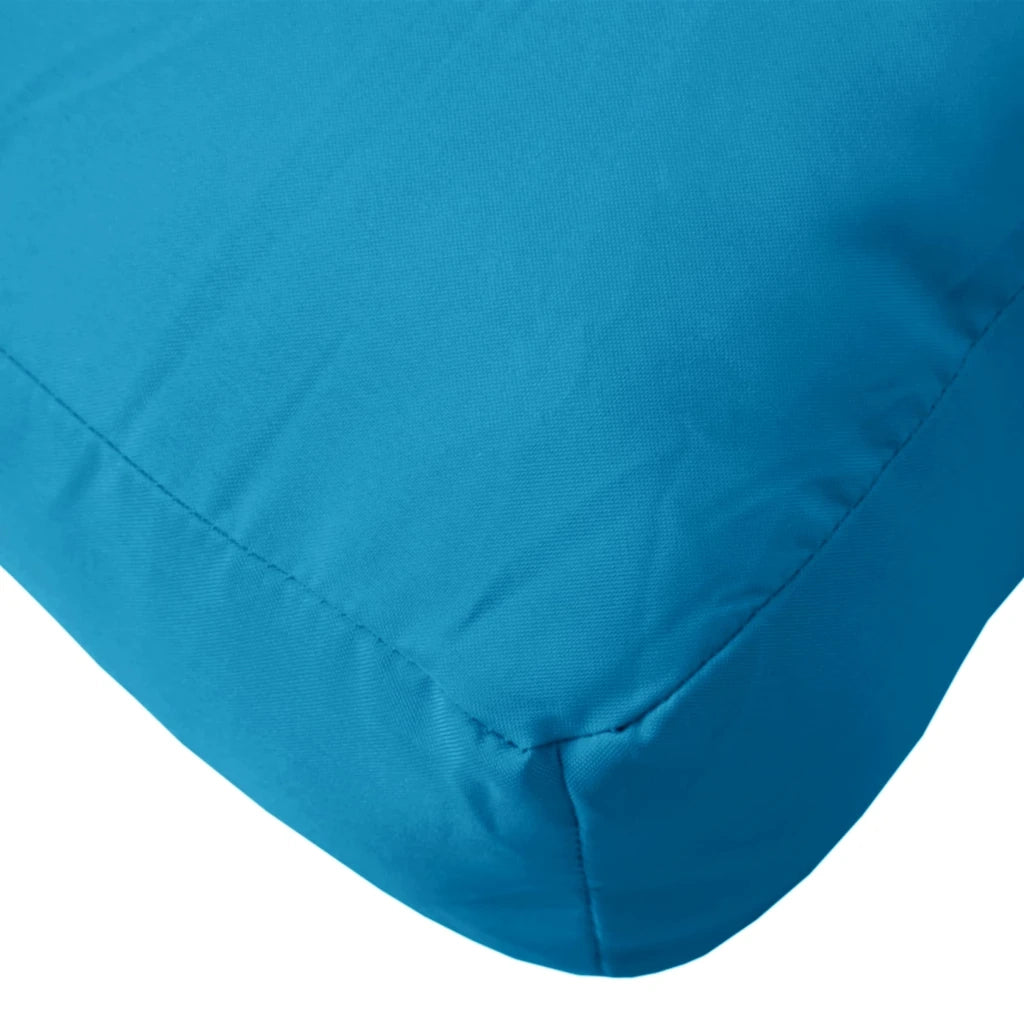 Cuscini per Pallet 3 pz | Cuscini per sedie Azzurro in Tessuto