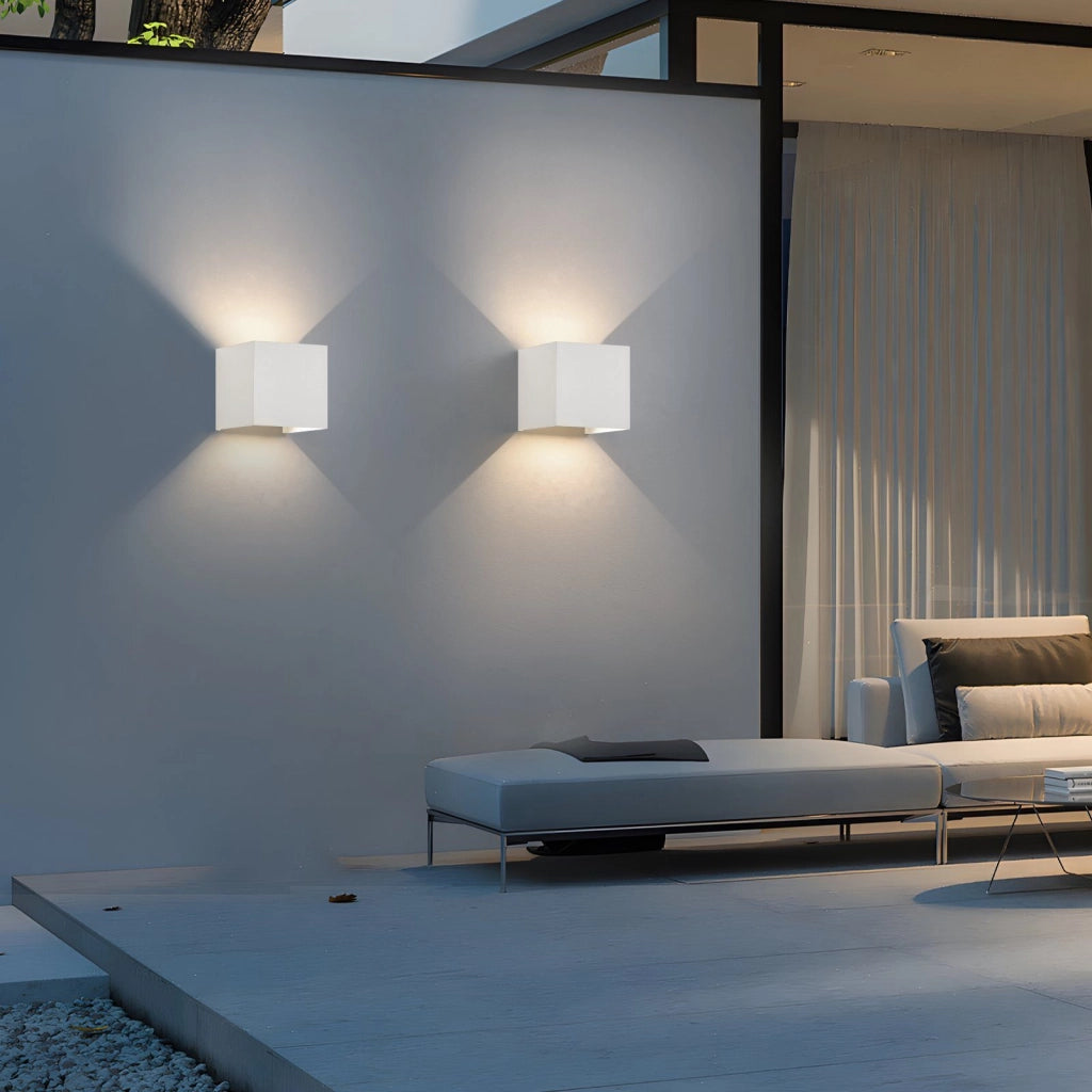 ZMH Applique LED 2ER per corridoio interno Applique impermeabile per uso interno ed esterno