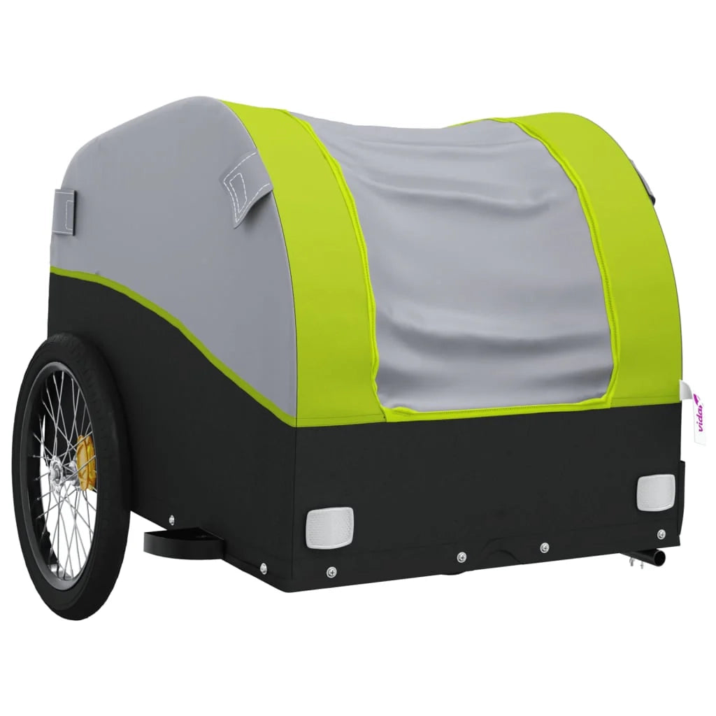 Rimorchio per trasporto biciclette 30 kg ferro verde 02_0044099