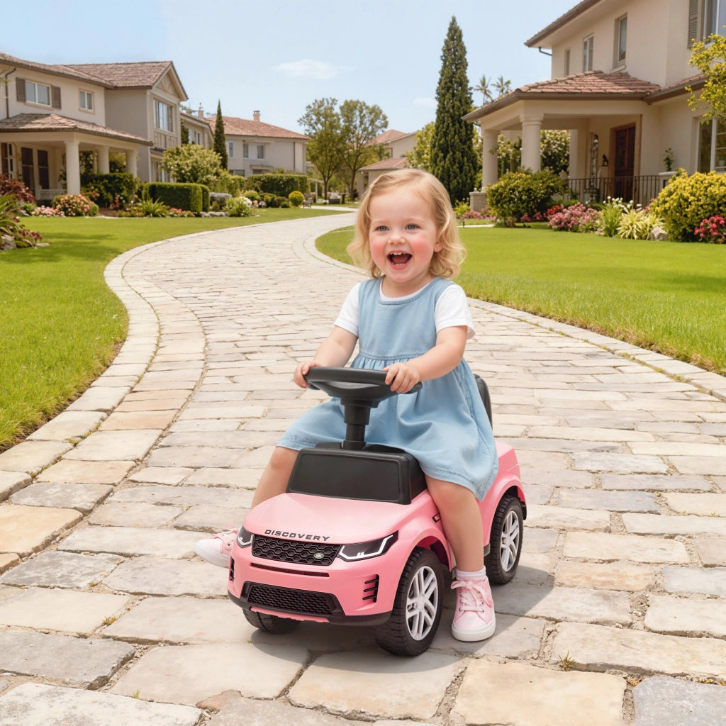 Correpasillos Land Rover con Cassetti e Suoni ¨C Zephmum ¨C Rosa