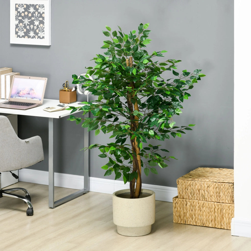 Pianta Artificiale Ficus ¨C Minimal ¨C Verde 150 cm