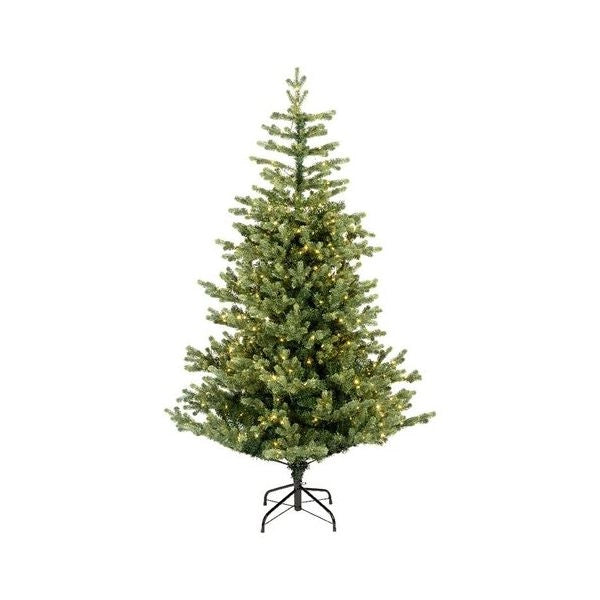 Albero natale addobbato amicasa 9670065 geneva verde
