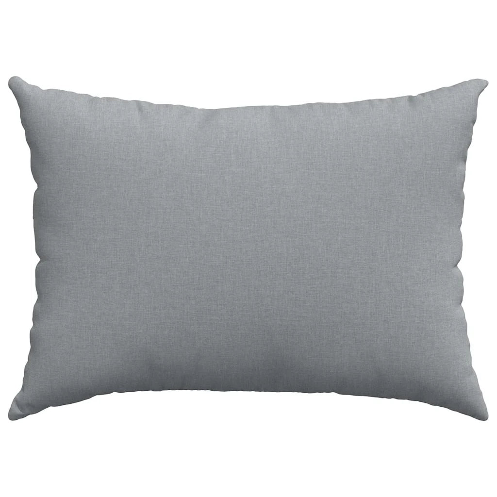 Cuscini da Divano 2 pcs Grigio chiaro 70 x 50 cm Tessuto 42013739