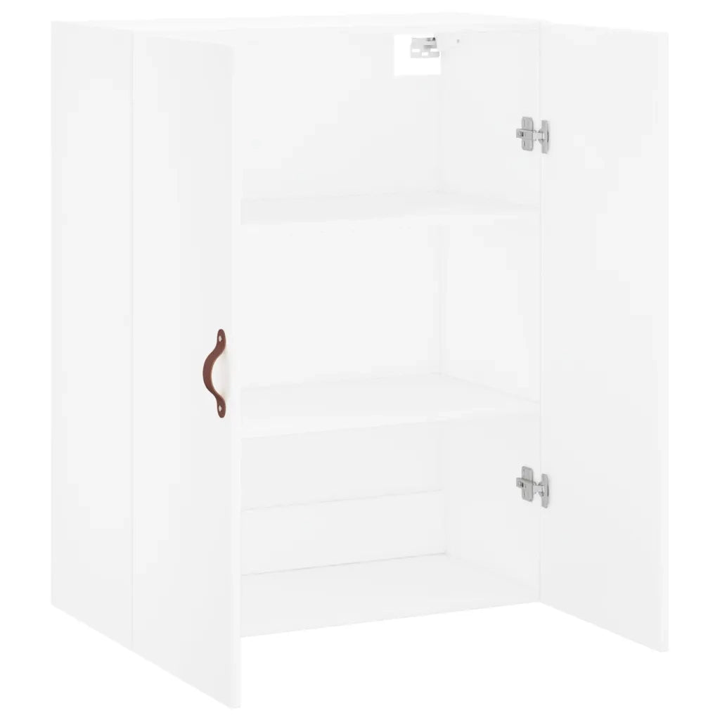 Mobile a Parete Bianco 69,5x34x90 cm 828396