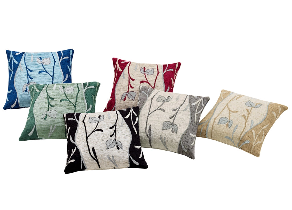 Fodera Arredo Disegno River - 40x40 - Blu