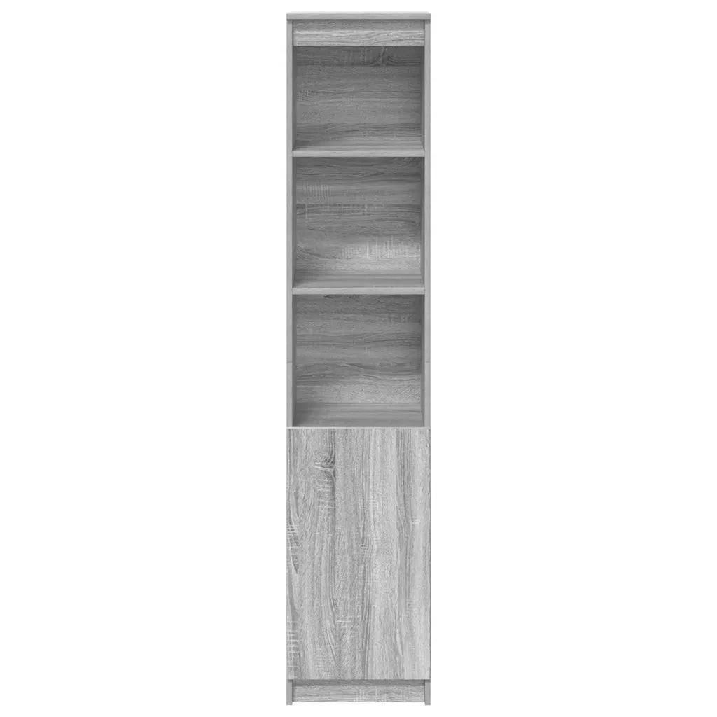 Credenza Grigio Sonoma 37,5x35x180 cm in Legno Multistrato 861675