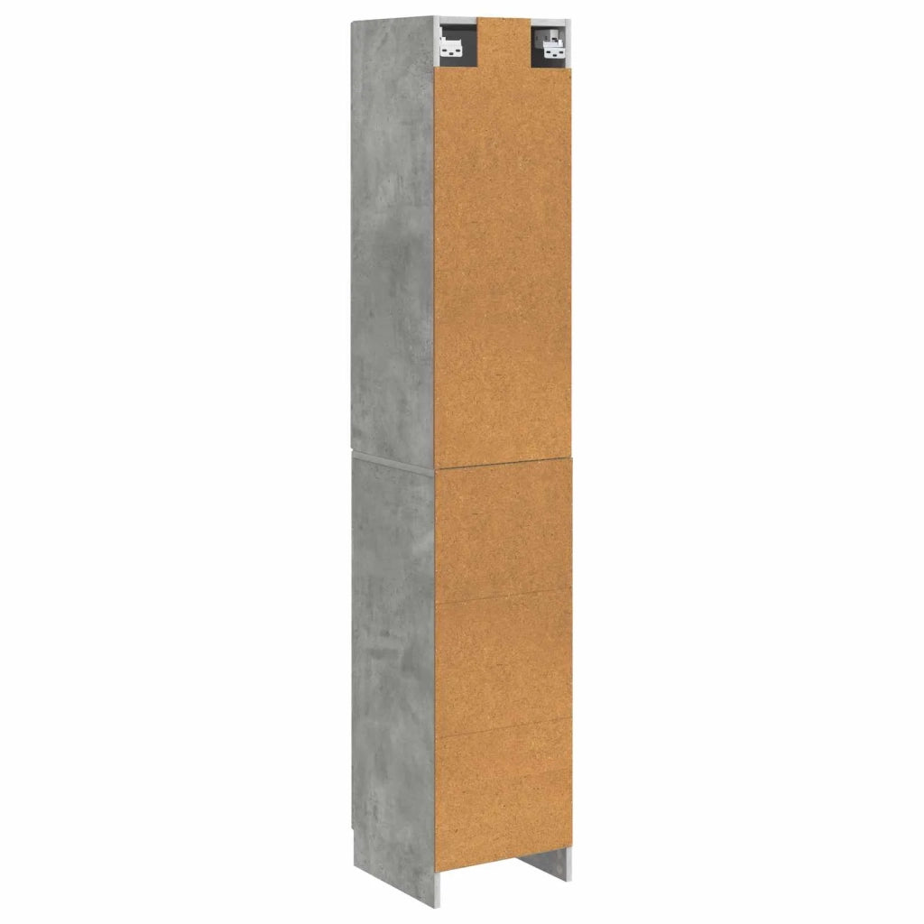 Set di armadi 2 pz Grigio Cemento Legno ingegnerizzato 3416955