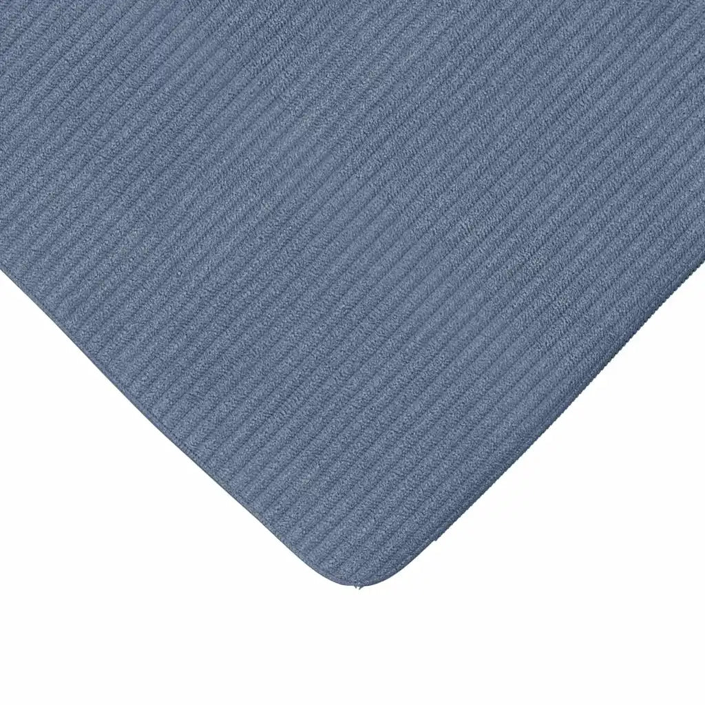 Cuscini per Seduta 4 pcs Blu 40 x 40 x 3 cm Tessuto in Cords 42015227