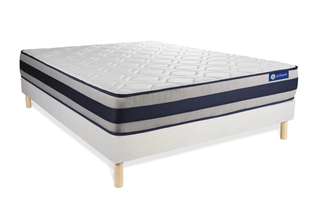 Kit rete e materasso Actimemo ergo 120x190cm - Spessore : 24cm- memory foam - rigido