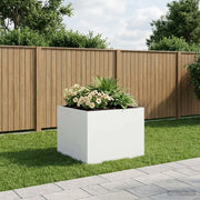 Vaso da giardino Bianco 80 x 80 x 60 cm 8005919
