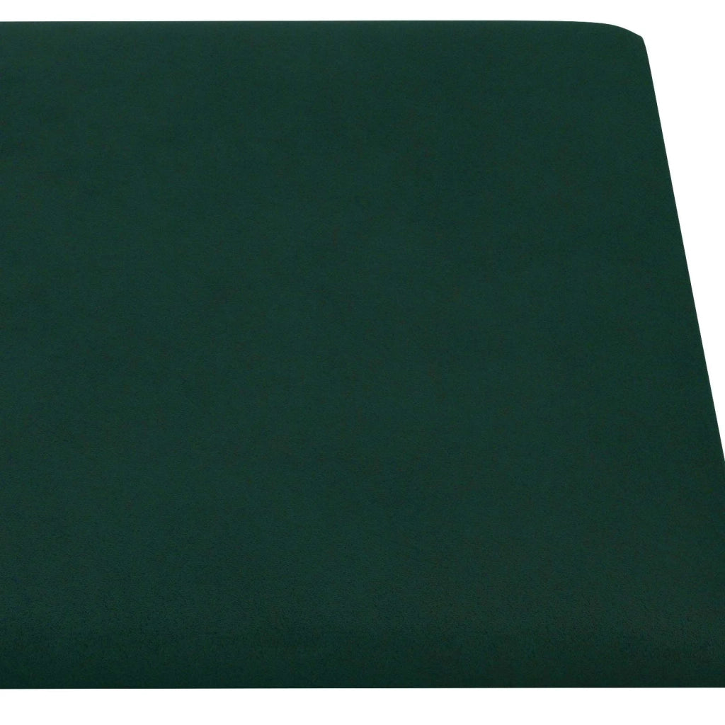 Testiera | Testata da Parete 12 pcs Verde Scuro Velluto