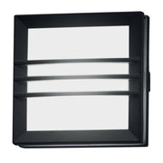Applique esterna nera moderna GX53 LED 5,7W Elstead