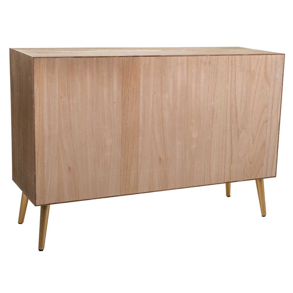 Credenza in legno marrone 120x40,5x81h