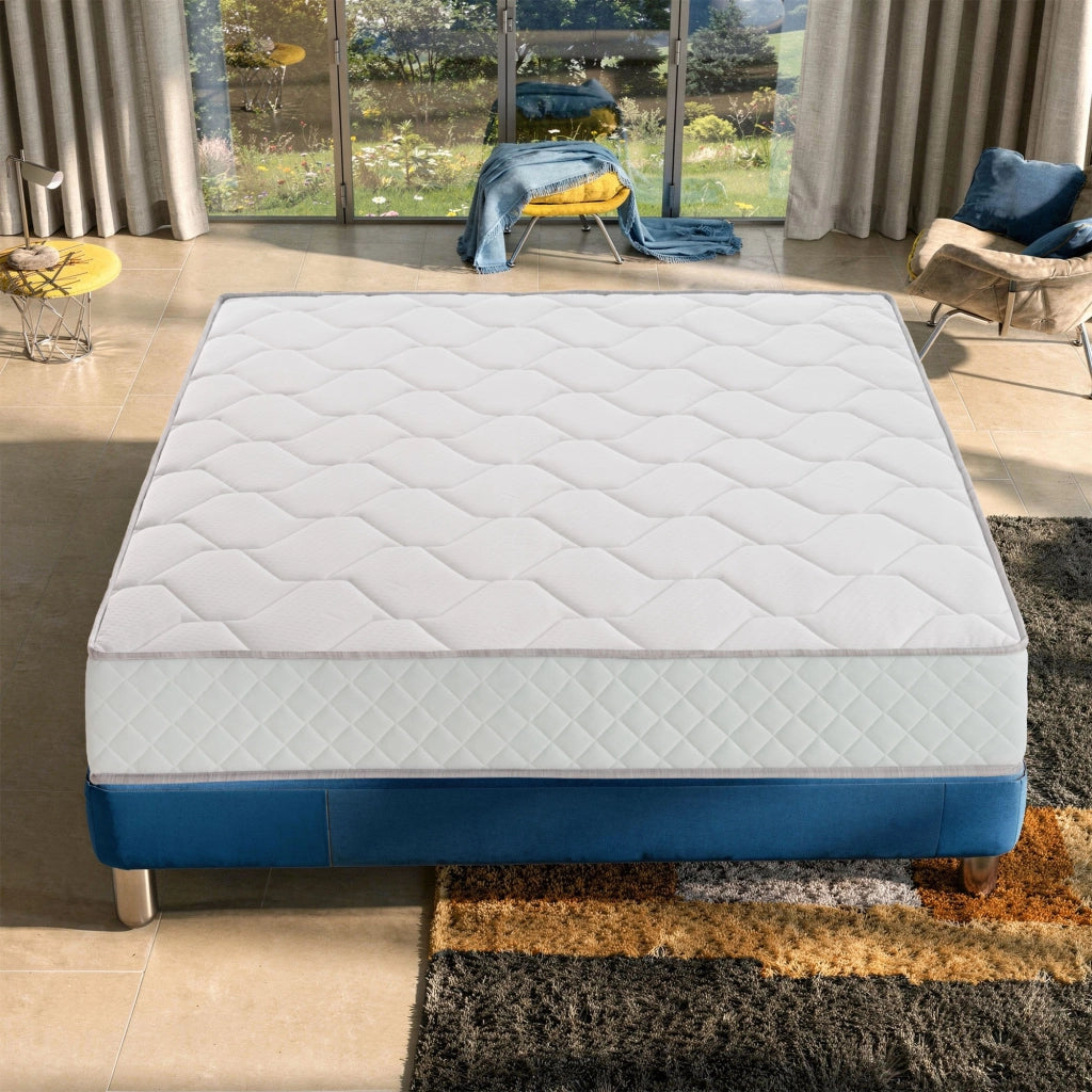 Materasso Matrimoniale 160x190 in Memory Foam, Altezza 30 cm, Alleviamento dei punti di pressione, Ortopedico e Indeformabile, ENEA