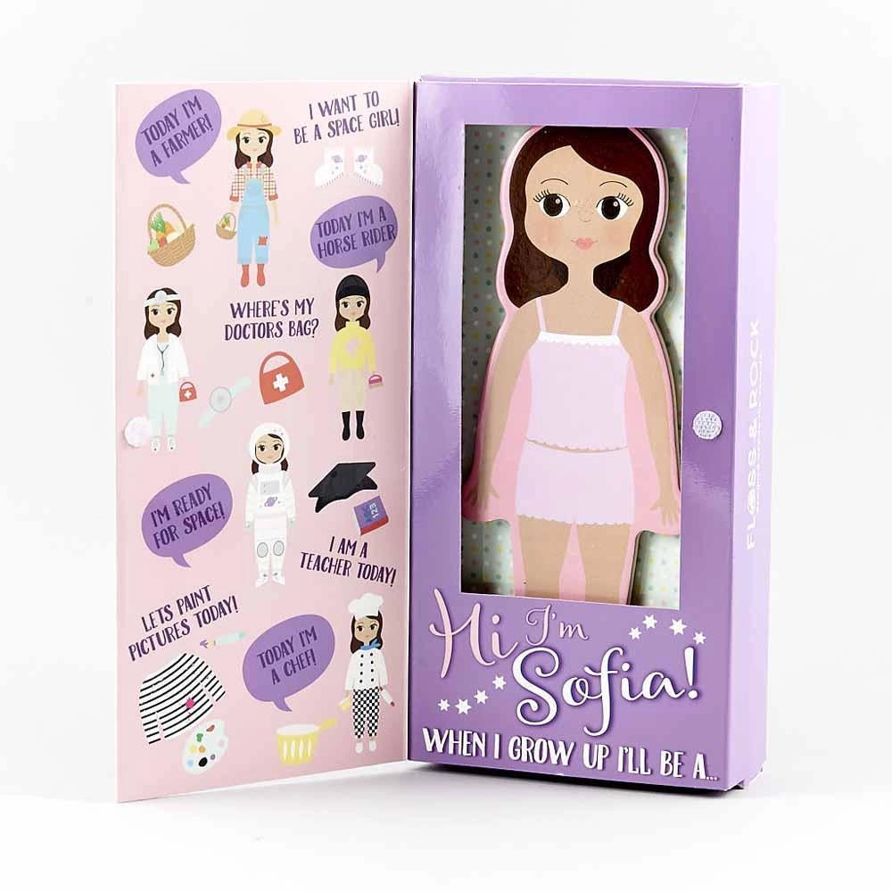Floss & Rock - Magnetic Dress up Character - Sofia