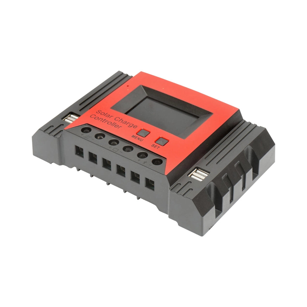 Regolatore di tensione PWM per pannello solare 60A 12V/24V 4 porte USB (12V=780W) (24V=1560W) max. 50V